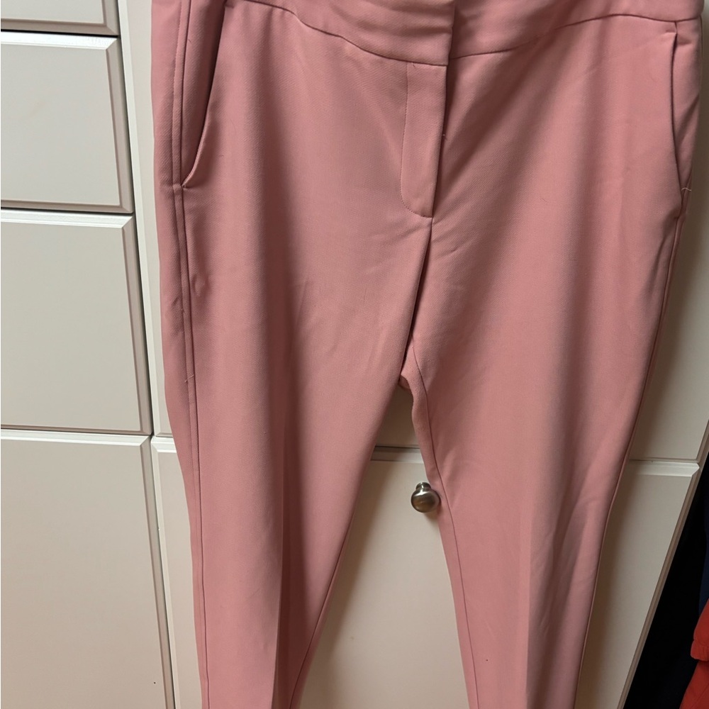 LOFT size 12 light pink lined slacks